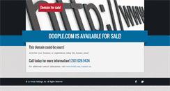 Desktop Screenshot of doople.com